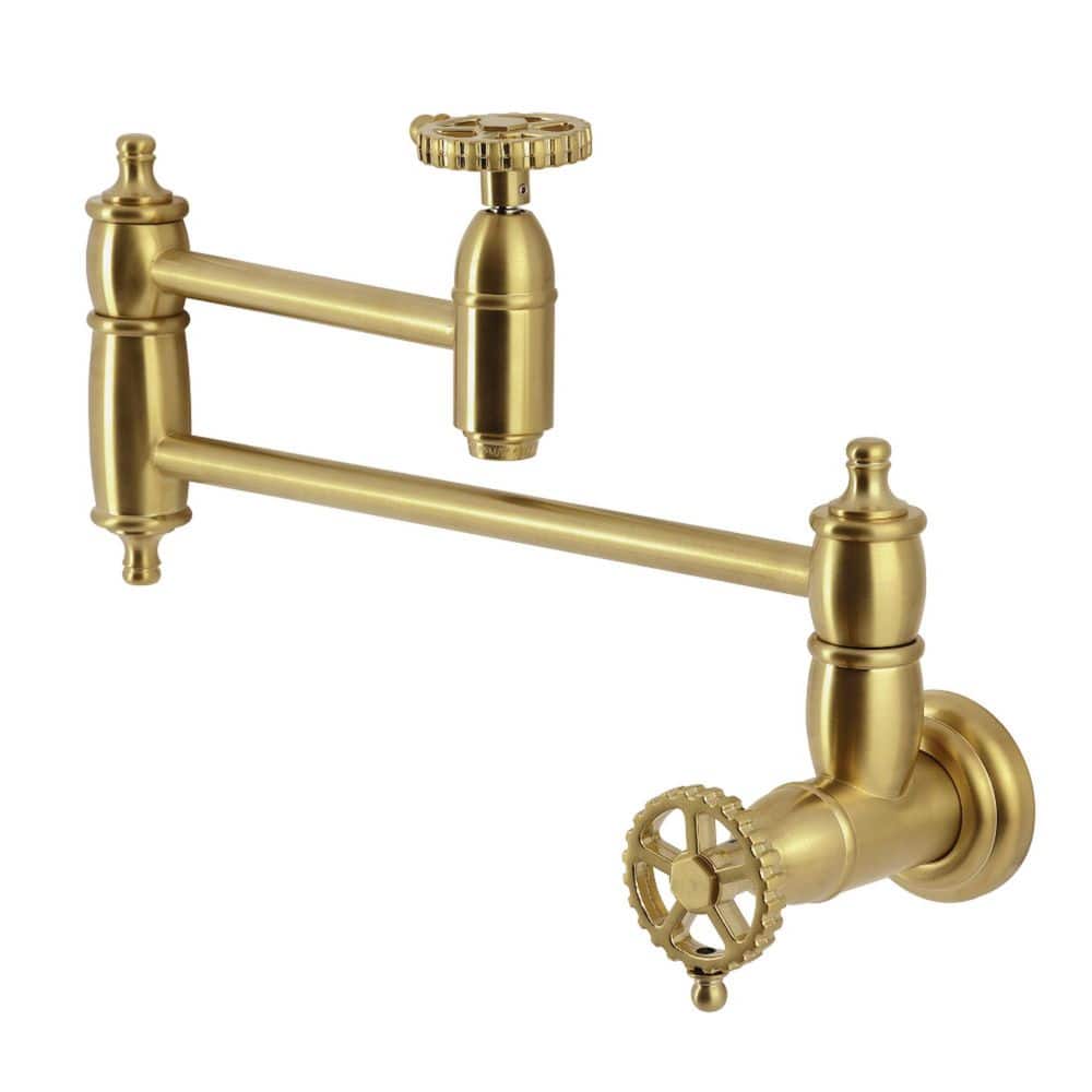 Fuller Wall Mount Pot Filler in Brushed Brass price history on PriceWatchPro