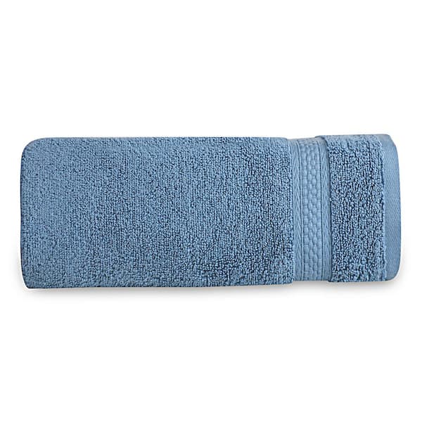 A1 Home Collections A1HC Bath Sheet 500 GSM Duet Technology 100% Cotton Ring Spun Bijou Blue 35 in. x 70 in. Highly Absorbent (Set of 1)