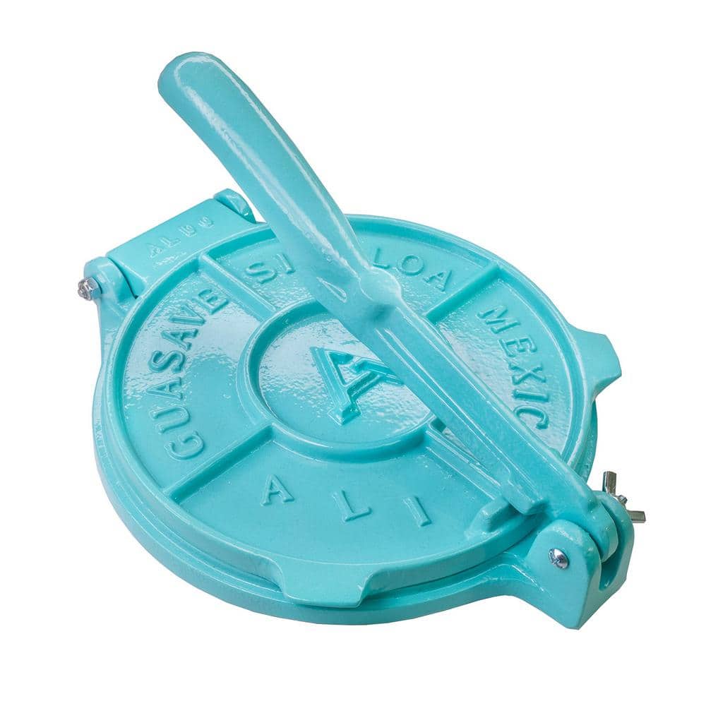 Heavy Duty Turquoise 8 in. Tortilla Press
