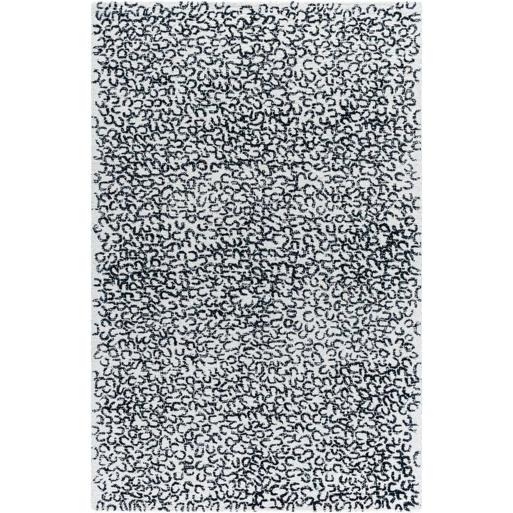 Rize Black/White 6 ft. x 9 ft. Modern Hand-Made Indoor Area Rug price history on PriceWatchPro