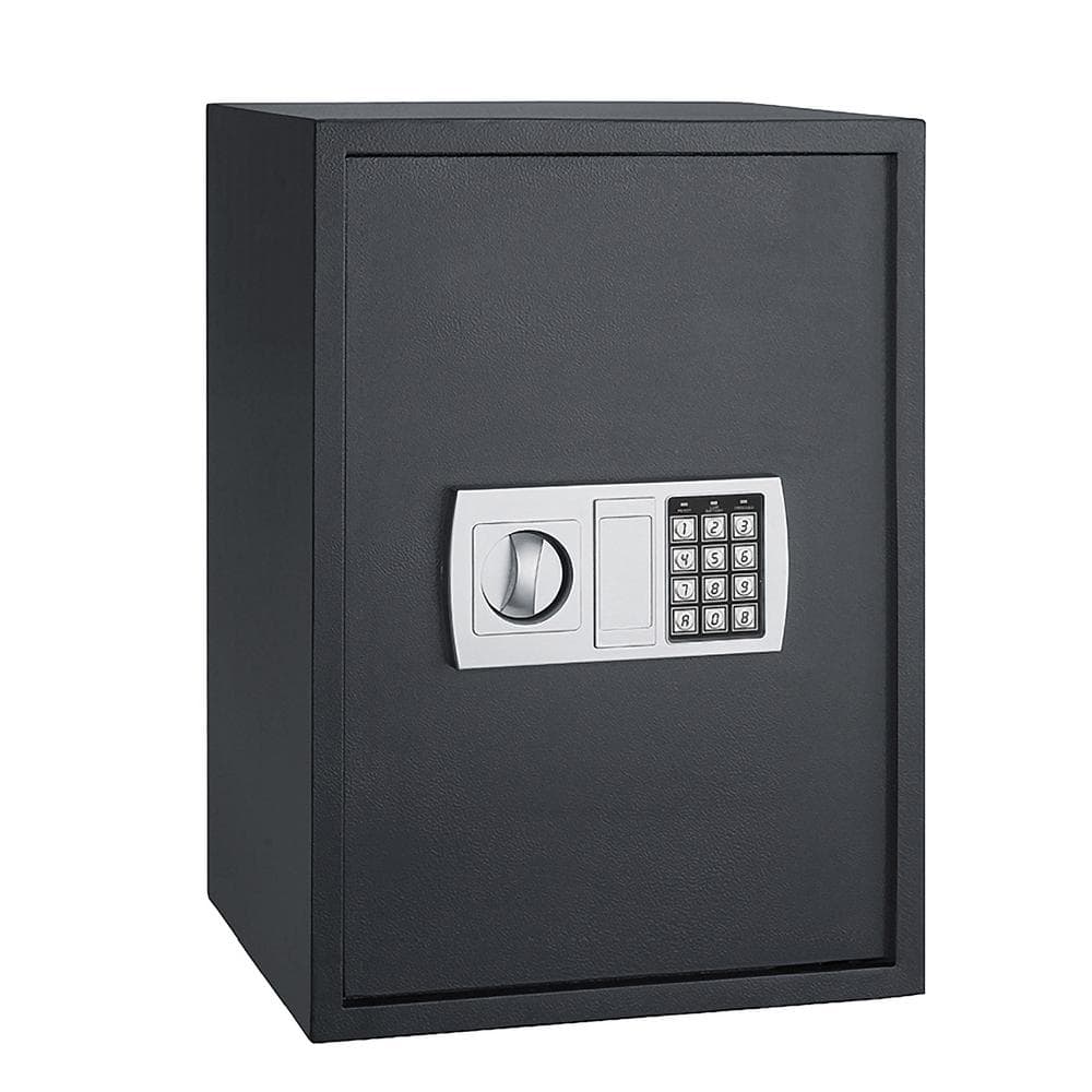 basics Digital Safe With Electronic Keypad Locker For Home , 33L,  Black