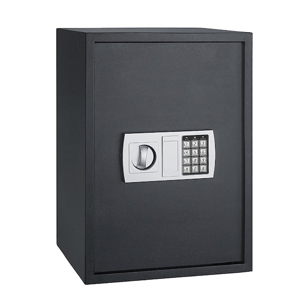 Unbranded 1.8 cu. ft. Digital Safe - Electronic Lockbox with Keypad, 2 Manual Override Keys and 3 Interior Shelves