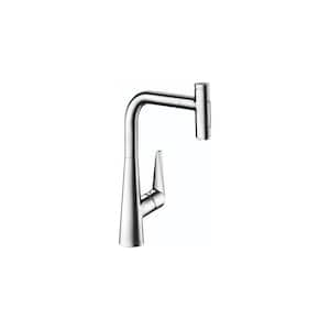 Talis Select S Single-Handle Pull-Down Sprayer Kitchen Faucet in Chrome