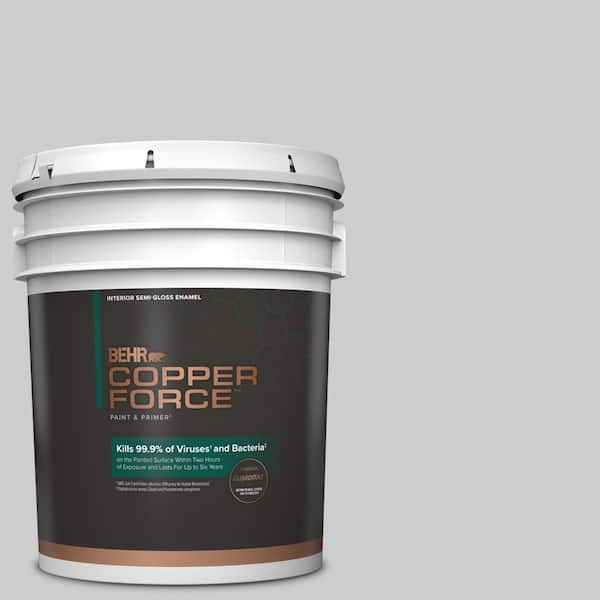 COPPER FORCE 5 gal. #N500-2 Loft Space Semi-Gloss Enamel Virucidal and Antibacterial Interior Paint & Primer