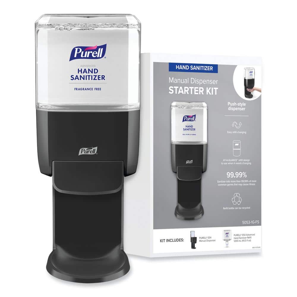 Graphite Wall Mount ES4 Advanced Foam Commercial Hand Sanitizer Dispenser Starter Kit price history on PriceWatchPro