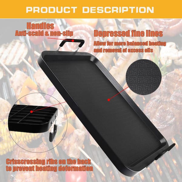 Cooking techniques to prevent sticking on the electric griddle