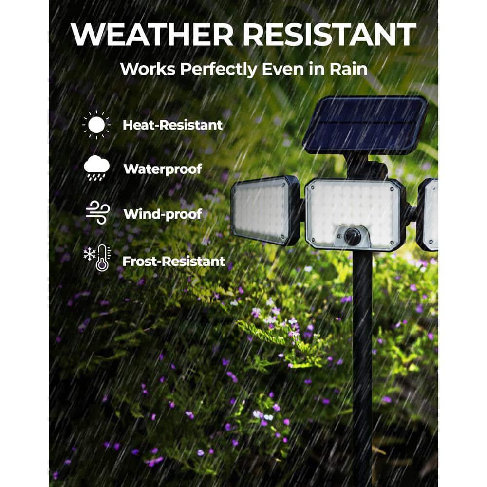 Bell & Howell Solar Powered Motion-Sensing LED Floodlight
