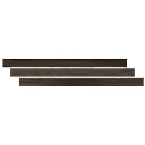 Lotto 3/4 in. T x 2.75 in. W x 94 in. L Luxury Vinyl Flush Stair Nose Molding
