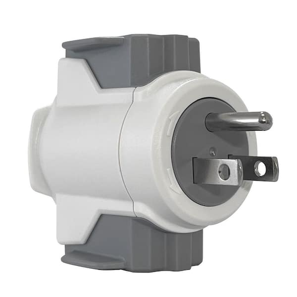 Rotating 180° Design 3-Outlets Wall Tap