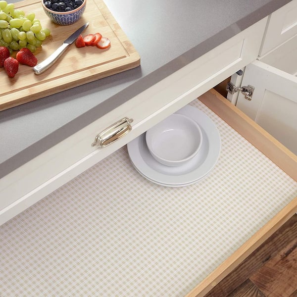 Magic Cover Non-Adhesive Grip-White Counter Top, Drawer & Shelf Liner,  12''x5', Pack of 6 - 12'' x 5' - On Sale - Bed Bath & Beyond - 27077682