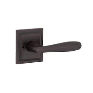 Torrey Venetian Bronze Low Profile Rose Bed/Bath Privacy Door Handle