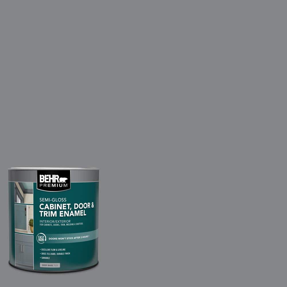 1 qt. #PFC-64 Storm Semi-Gloss Enamel Interior/Exterior Cabinet, Door & Trim Paint price history on PriceWatchPro