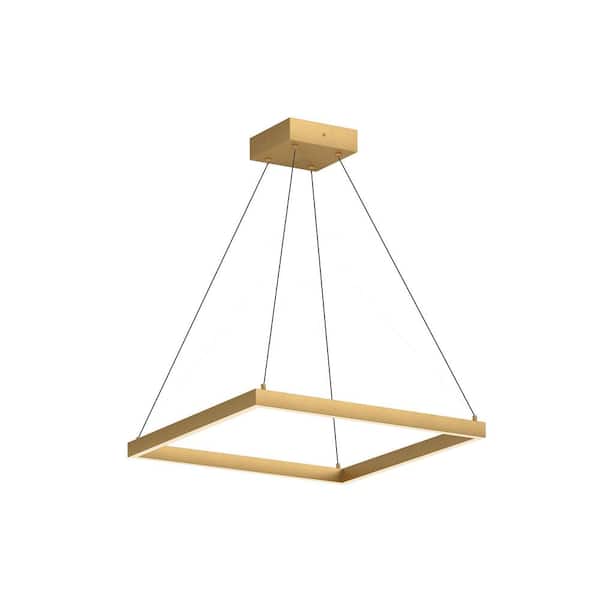 KUZCO Vega Minor 48 in. 1 Light 35-Watt Brushed Gold KUZCO Vega Minor 48 in. 1 Light 35-Watt Brushed Gold