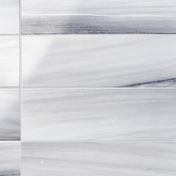 Ivy Hill Tile Samoa Blue 7.87 in. x 23.62 in. Polished