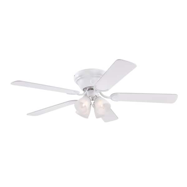 Westinghouse Contempra IV 52 in. LED White Ceiling Fan with Light Kit
