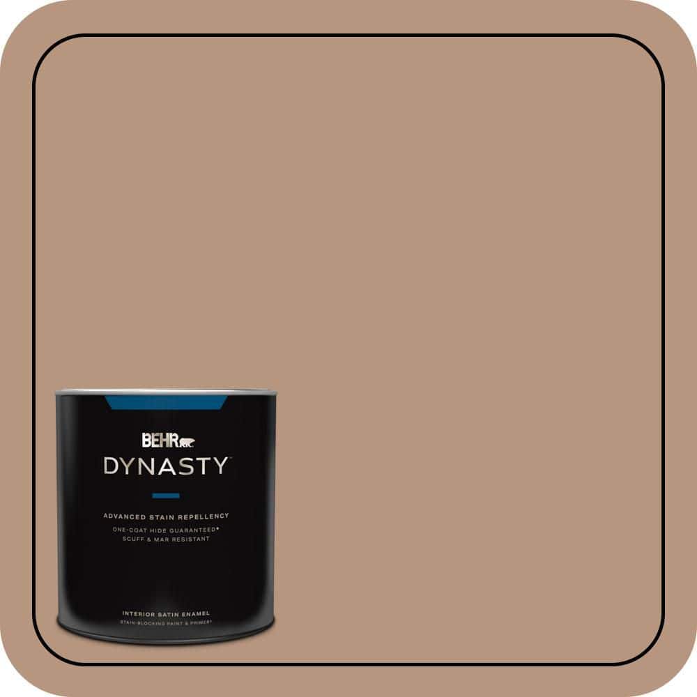 1 qt. #S220-4 Potters Clay One-Coat Hide Satin Enamel Interior Stain-Blocking Paint and Primer price history on PriceWatchPro