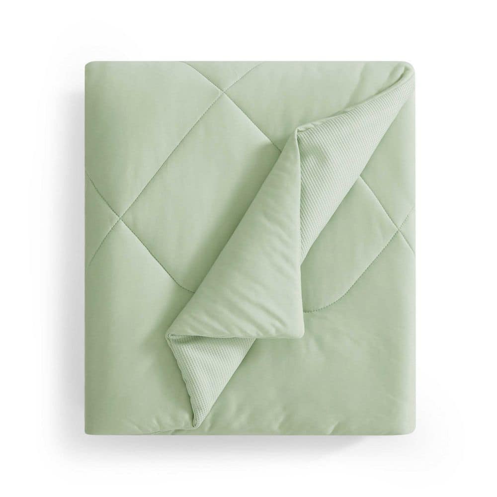 Cool Zone 1-Piece Light Green Cooling Jersey Nylon 50X70 Throw Blanket price history on PriceWatchPro