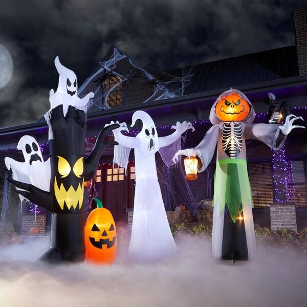 Buy 10 ft JackOLantern Head Reaper Halloween Inflatable Online at
