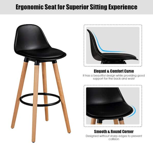 Ergonomic bar stool chair hot sale