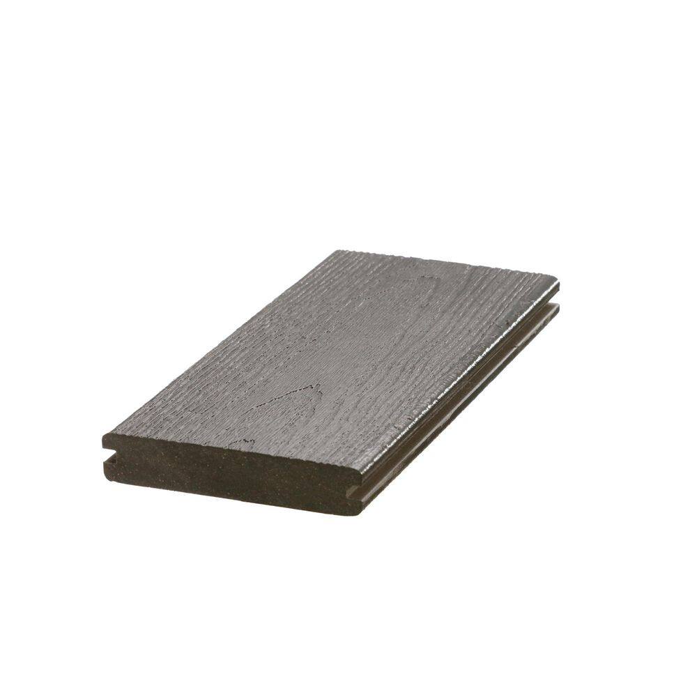 Optima Dekk 1 in. x 6 in. x 16 ft. Boardwalk Grey Grooved Edge Composite Deck Board price history on PriceWatchPro