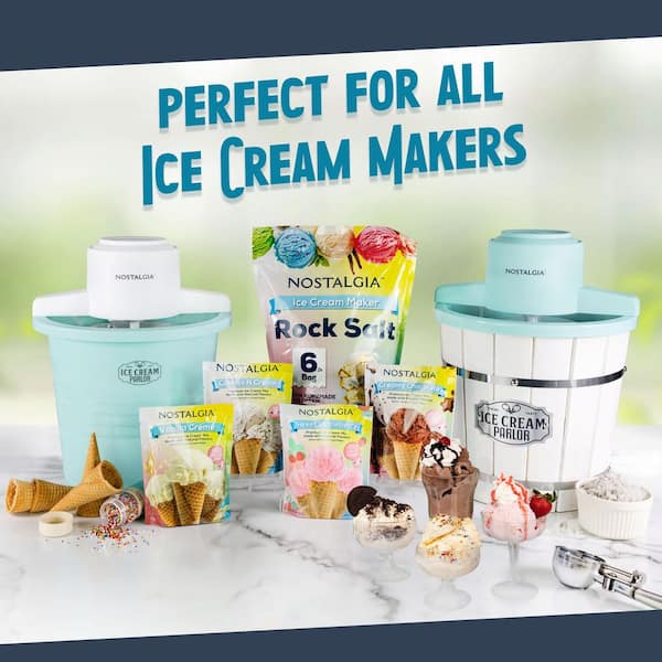 Nostalgia Ice Cream Mixes - Vanilla, Chocolate, Strawberry