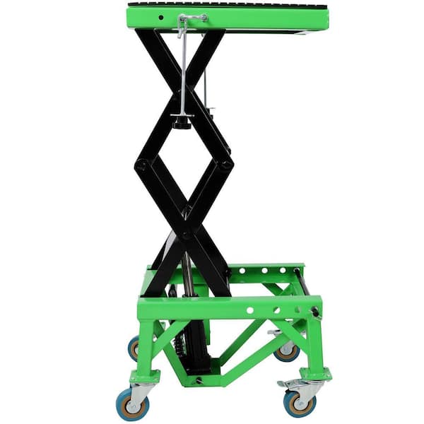 Tenleaf 350 lbs. Hydraulic Motorcycle Scissor Lift Jack with Foot
