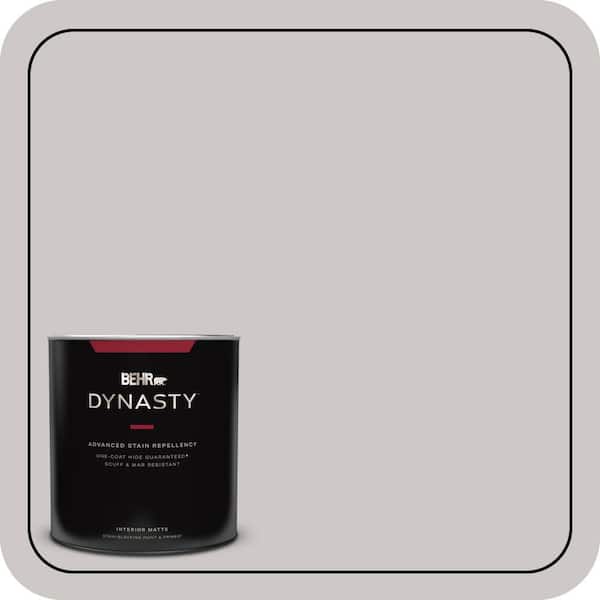1 qt. #PPU26-09 Graycloth Matte Interior Stain-Blocking Paint & Primer