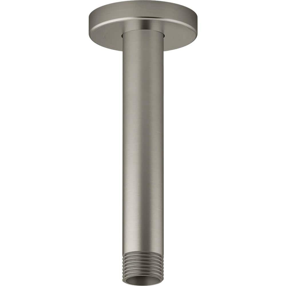 KOHLER Statement 6 in. CeilingMount Rain Head Shower Arm and Flange in