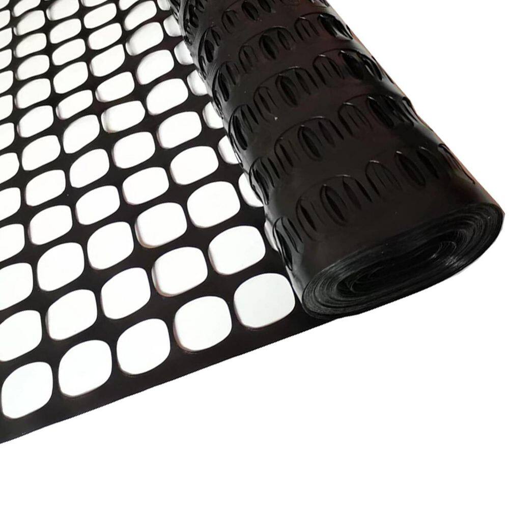 Plastic Mesh Safety Fence 4 ft. x 100 ft. Roll W/ 100 Zip Ties Temporary Netting for Garden Construction Animal Barrier price history on PriceWatchPro