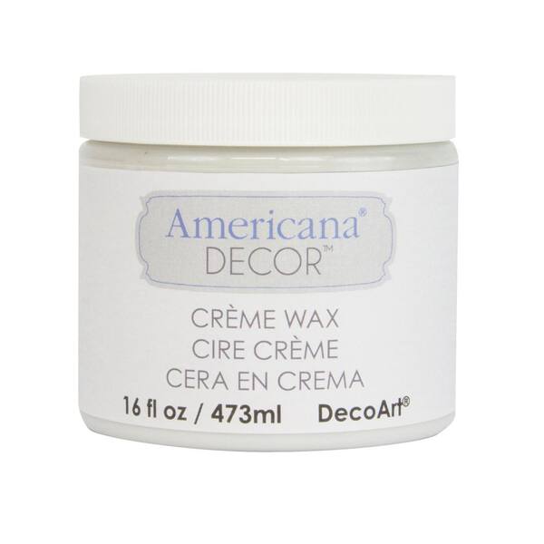 Decoart Americana Decor 16 Oz Clear Creme Wax Adm01 22 - Americana Decor Home Depot