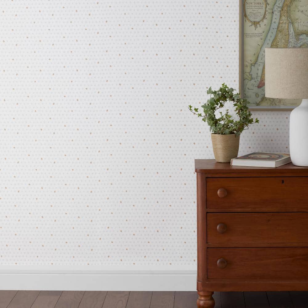 Ditsy Stars Sienna Non-Pasted Wallpaper Roll (Covers 52 sq. ft.) price history on PriceWatchPro