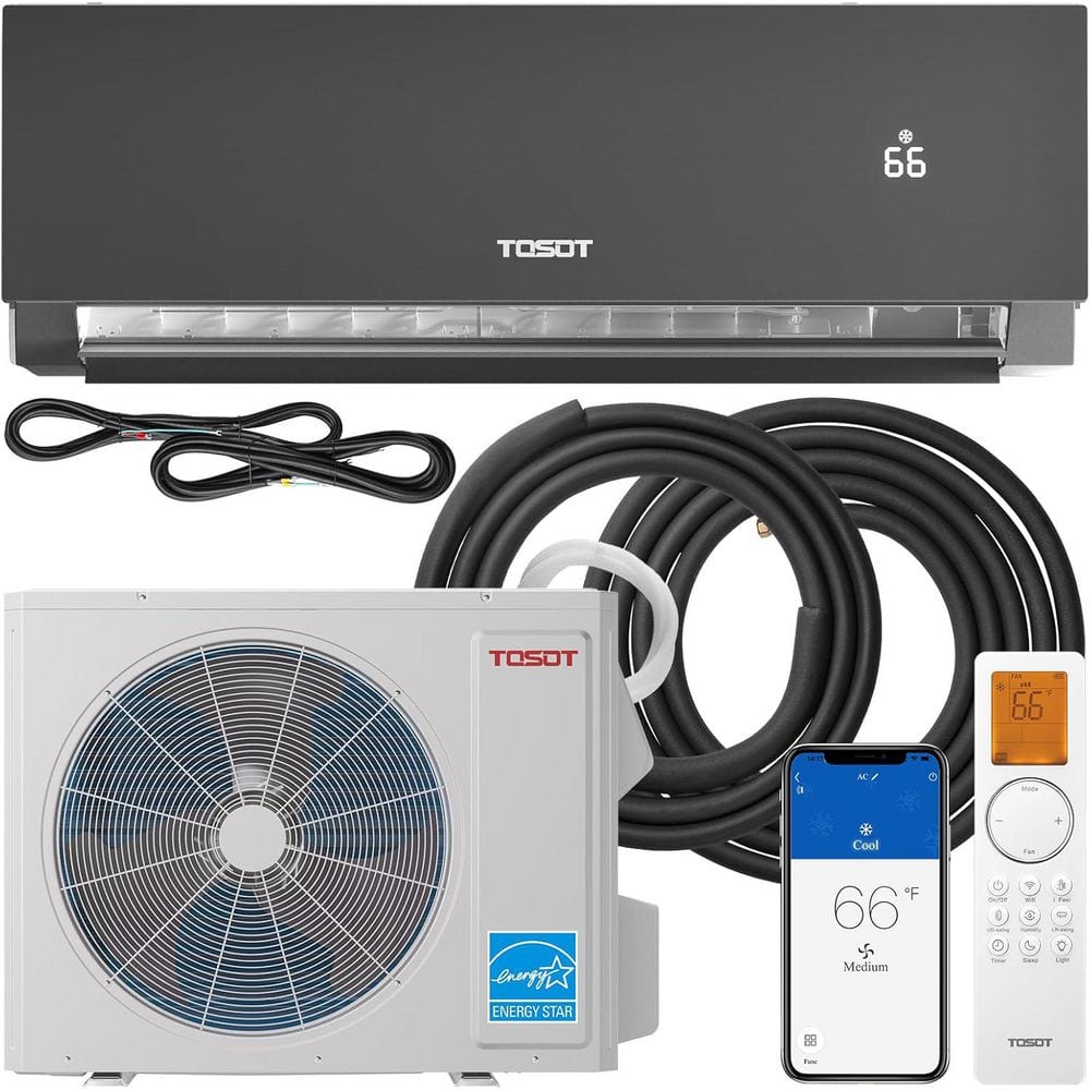 18K BTU 24.5 SEER2 Ductless Inverter Mini-Split Air Conditioner&Heat, WiFi, Support ERV System Add-On, 208-230V, Aoraki price history on PriceWatchPro