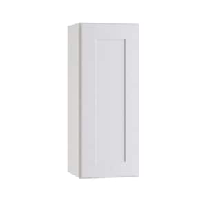 Grayson Pacific White Painted Plywood Shaker Assembled Wall Kitchen Cabinet Soft Close 9 in W x 12 in D x 30 in H