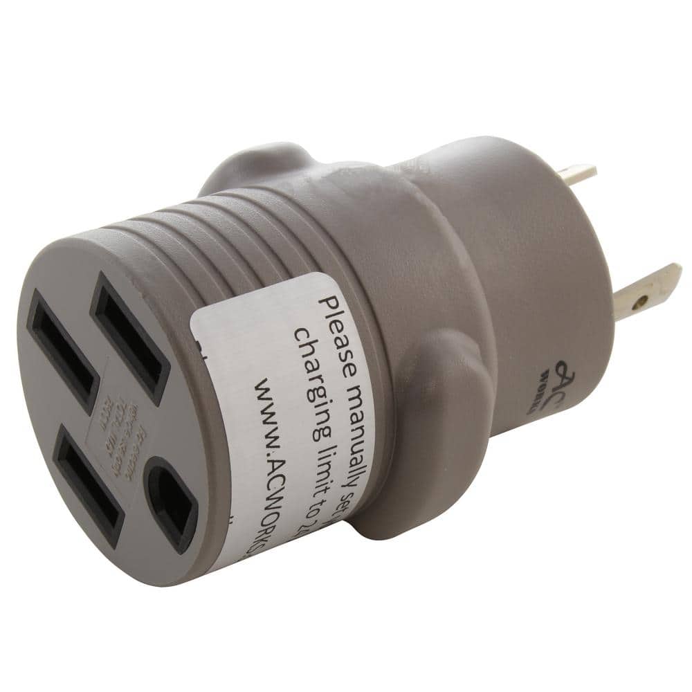 Electric Vehicle Charging Adapter for Tesla Use (30 Amp 250-Volt L6-30 Lock