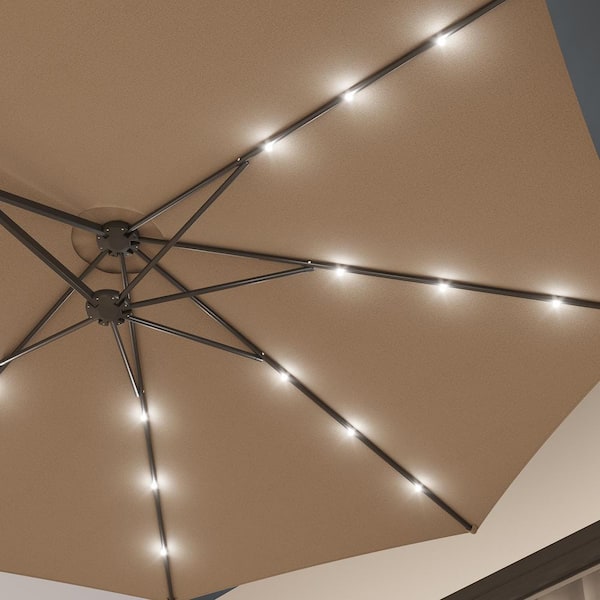 gemmy patio umbrella solar led lights Solar-Powered with 36 With easy installation and a solar LED Solar Powered Umbrella Decorative