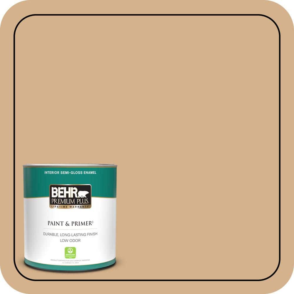 1 qt. #S290-4 Summerwood Semi-Gloss Enamel Low Odor Interior Paint & Primer price history on PriceWatchPro