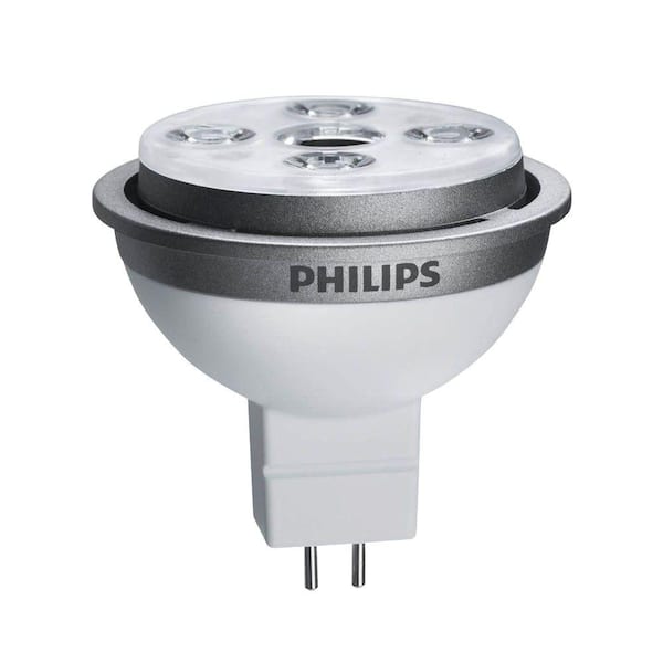 Philips 50W Equivalent Bright White MR16 Dimmable LED Flood Light Bulb