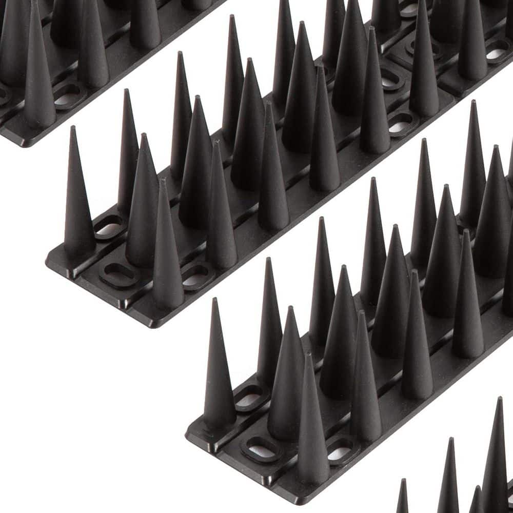 Plastic Bird Spikes, 12. 5 in. Base, Covers 22 ft. Black price history on PriceWatchPro