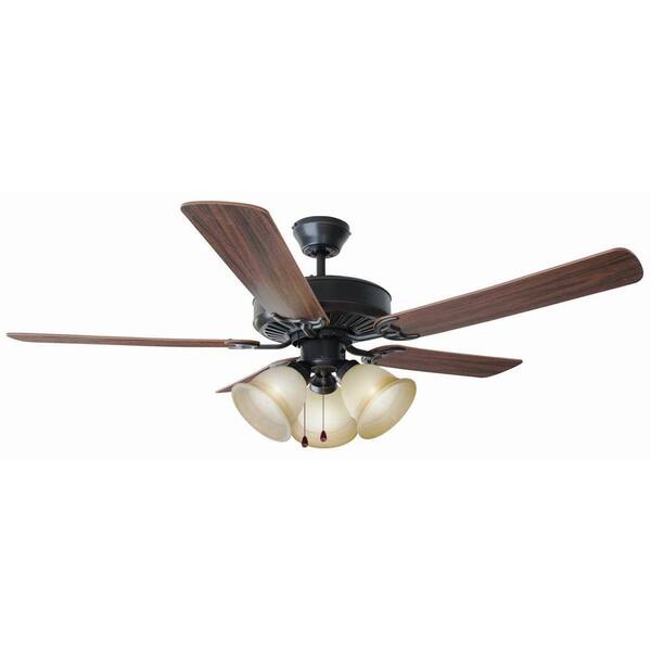 Design House Cameron 52 in. 3-Light Oil Rubbed Bronze Ceiling Fan