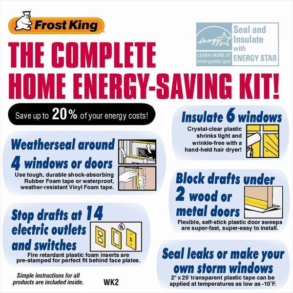 Frost King Complete Energy Savings Kit