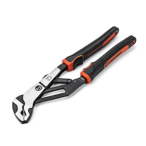 Z2 Auto-Bite 8 in. V-Jaw Tongue and Groove Dual Material Grip Pliers With Quick Adjust Jaws