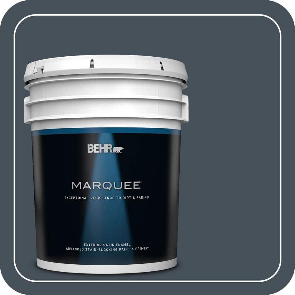 5 gal. #PPF-48 Evening Storm Satin Enamel Exterior Paint & Primer product image for price tracking