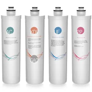 123Filter CU-A4 Ultra Filtration Filter Pack (4-Piece)