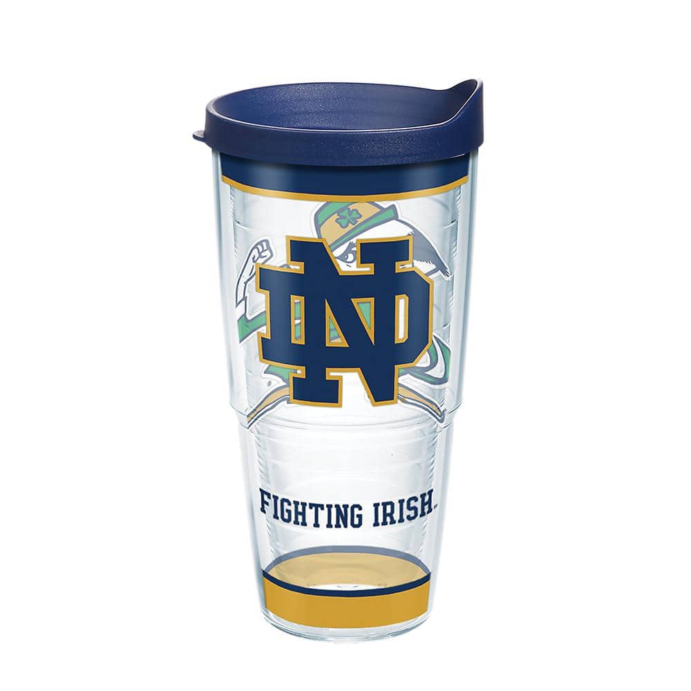24 OZ TERVIS TUMBLER & LID UNIVERSITY OF NOTRE DAME Fighting Irish Insulated Cup 
