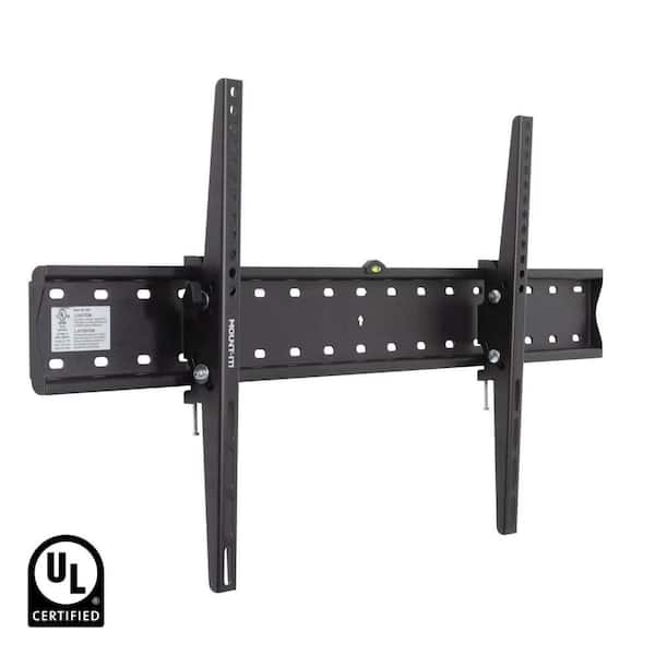 UL Certified Tilting TV Wall Mount Fits sizes 43 in to 90 in