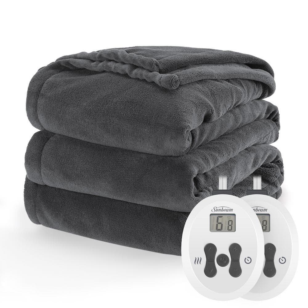 Sunbeam 84 In X 90 In Nordic Premium Heated Electric Blanket Queen