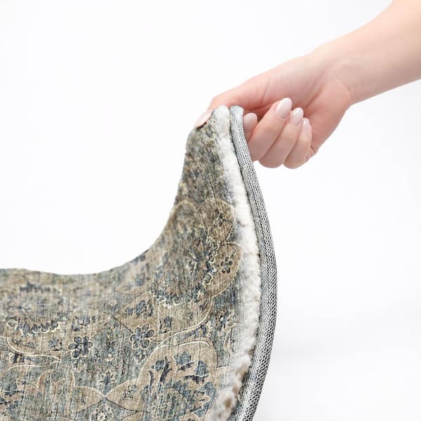 Dream Shag Premium Machine Washable Abstract ADS95 River 2 ft. x 3 ft. Accent Rug