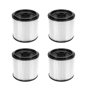 Replacement Filter for RY40WD01 RYOBI 40V 10 Gallon Wet/Dry Vac (4-Pack)