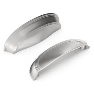 American Diner 3 in. (76mm) and 3-3/4 in. (96mm) Center-to-Center Stainless Steel Cup Pull
