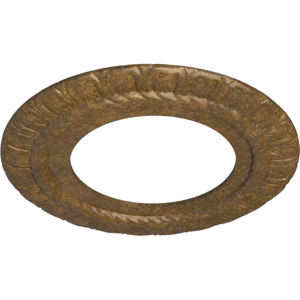 Rubbed Bronze Polyurethane Claremont Ceiling Medallion